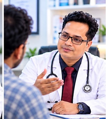 Doctor patient consultation